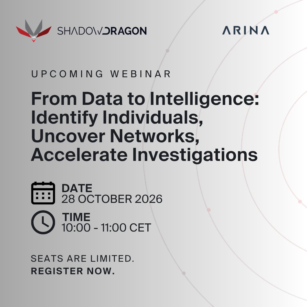 ShadowDragonIO's tweet photo. Join Arina and ShadowDragon® to see how investigators can identify individuals, uncover hidden connections, and accelerate investigations using a real-world case study from the DACH region.

October 28 | 10:00 to 11:00 CET

Register here:
https://t.co/o5E9daQgYp https://t.co/wPU1OIBXW7