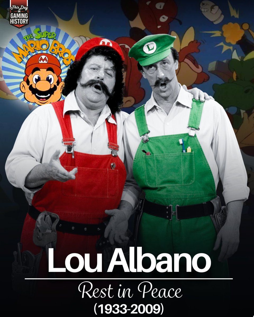 ThisDayGaming's tweet photo. Remembering Captain Lou Albano, TV's live-action Mario. Wrestling's wildest manager traded beard rubber bands for a plumber's cap on The Super Mario Bros. Super Show! "Do the Mario!" He died 17 years ago today.
#ThisDayInGaming https://t.co/SWhzUdqZPT