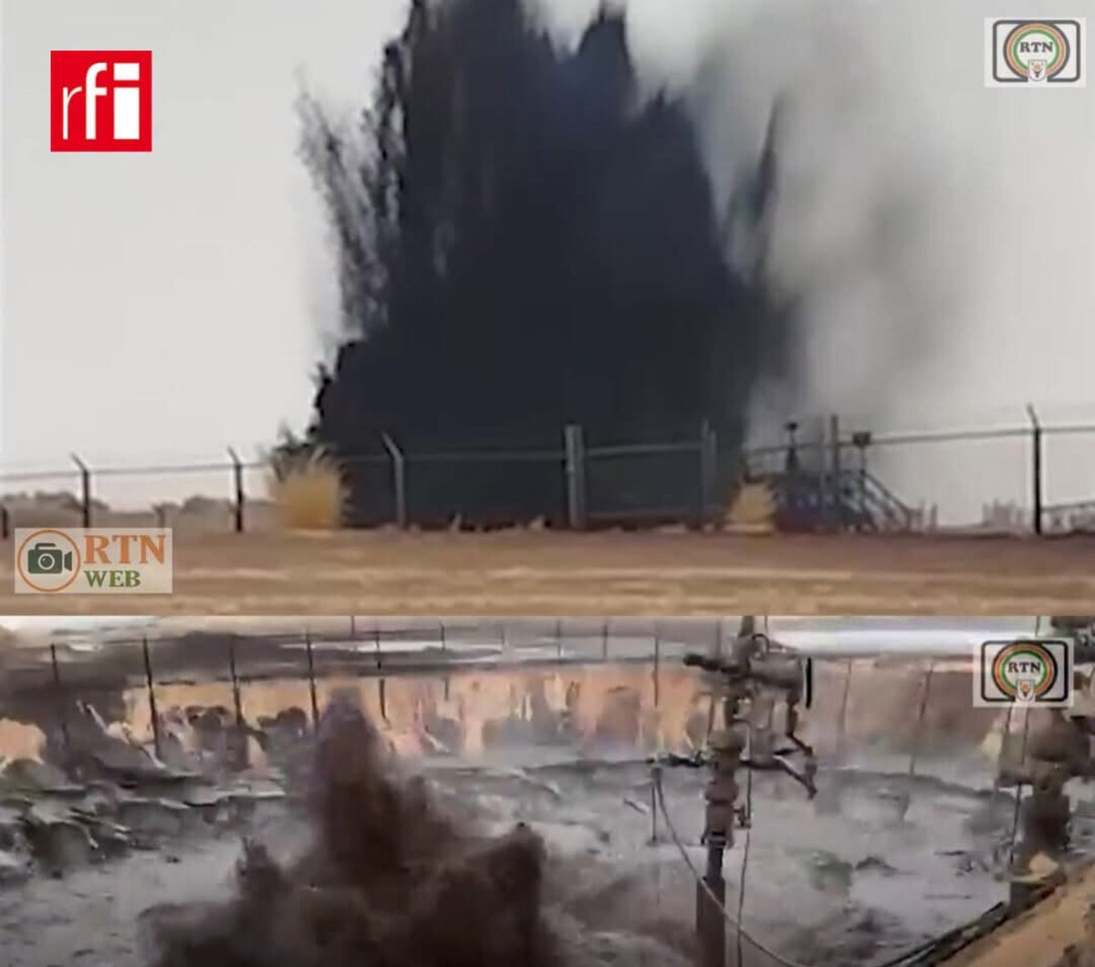 JusteMien's tweet photo. #Niger
Éruption de pétrole brut et de gaz à #Agadem, dans la région de #Diffa, dans l'est du pays. L'annonce a été faite dans un communiqué du ministère nigérien du #Pétrole, lu à la télévision d'État lundi 12 octobre 2026. #Lwili #Niger #Agadem #Diffa #Pétrole #Environnement https://t.co/obX1vpittB