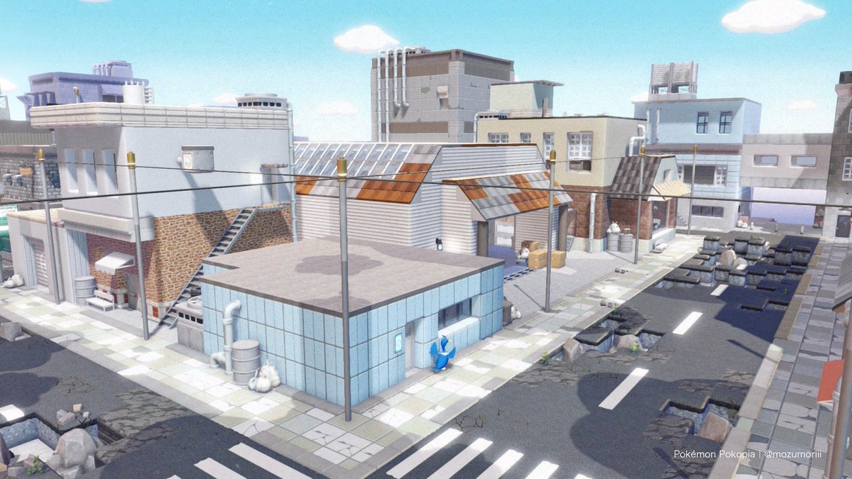 mozumoriii's tweet photo. もうちょいビル増やしたいな🏢 #ぽこポケ https://t.co/7Po8nkPGVp