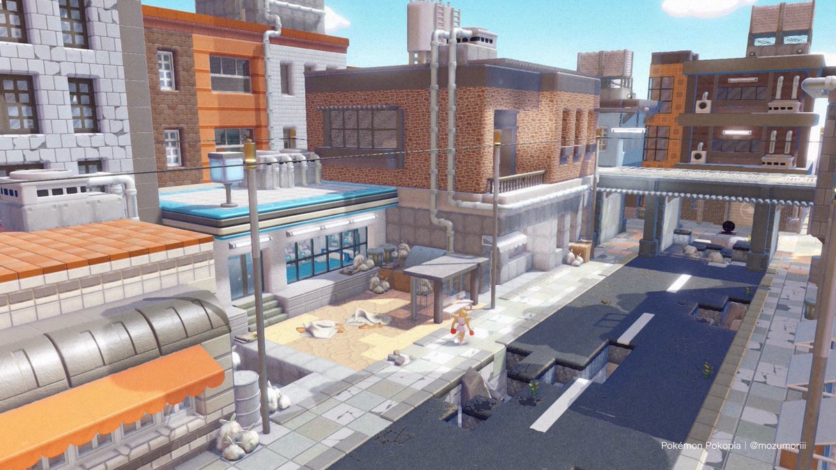 mozumoriii's tweet photo. もうちょいビル増やしたいな🏢 #ぽこポケ https://t.co/7Po8nkPGVp