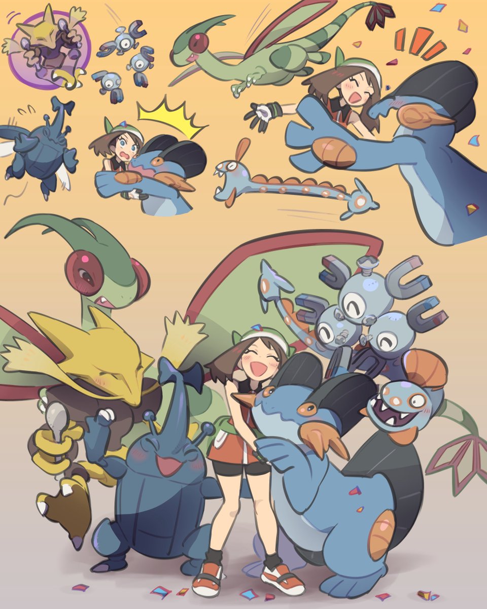 kinnnichan's tweet photo. Commission：
ポケモンエメラルドクリア記念イラストを描かせていただきました
依頼内容↓
https://t.co/9SF0Ap6PUY https://t.co/7V4Izg349w