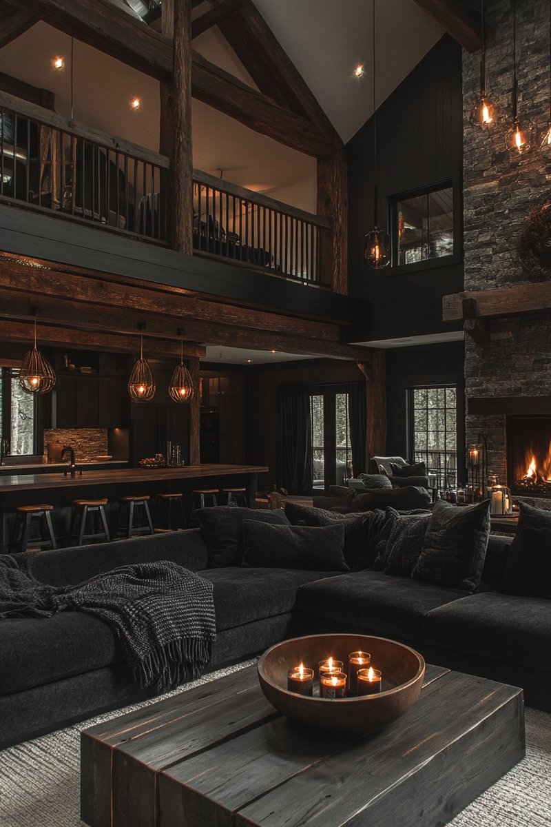 aesthetic117777's tweet photo. Modern Rustic & Black Aesthetic room ๐ชต. Key pieces in Pinned Post! ๐
#modernrustic #blackaesthetic #modernhome #blackstyle #decorlovers https://t.co/TpdFuEKc8z