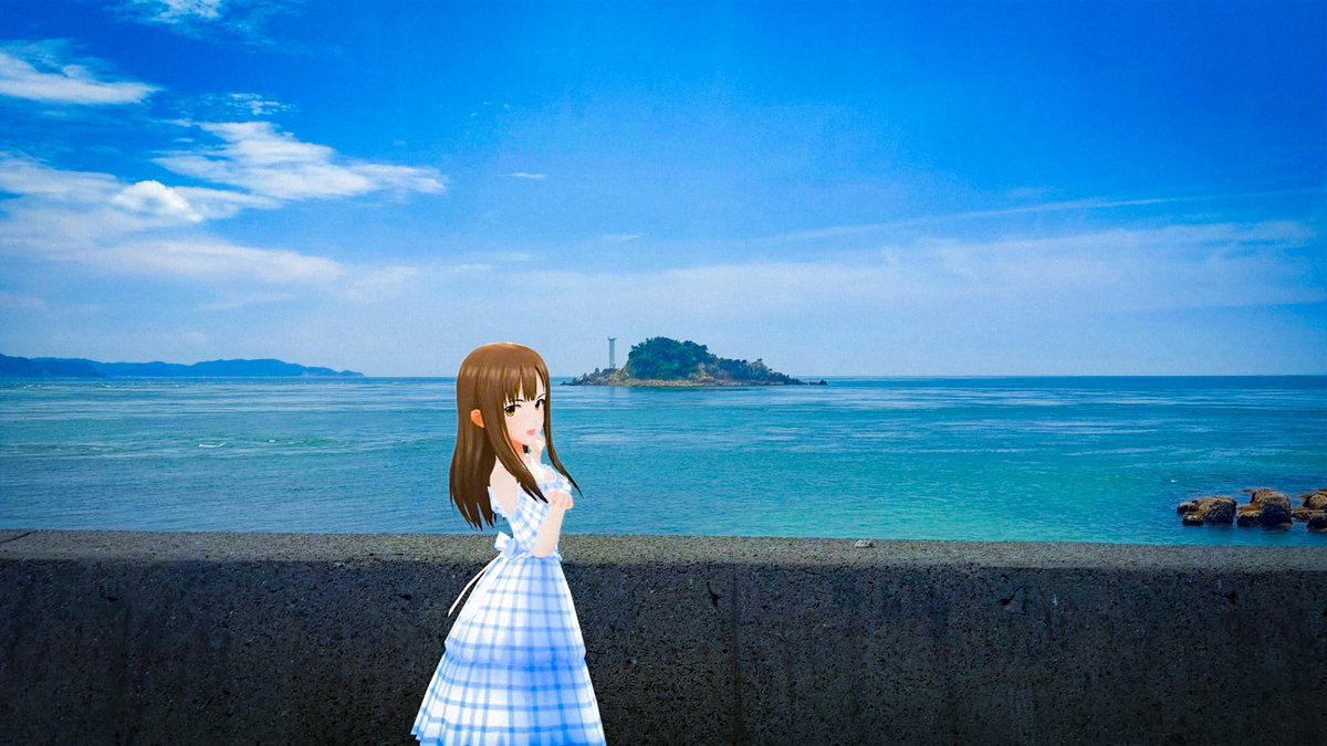 syo_yoshida's tweet photo. 四国廻り 徳島編 4
（徳島県 鳴門市 鳴門公園）
#水本ゆかり 
#水本ゆかりの清楚な10時18分の音色 
#デレステAR https://t.co/m44FmA0vbV