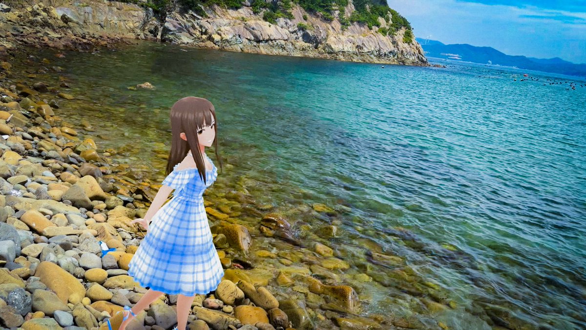syo_yoshida's tweet photo. 四国廻り 徳島編 4
（徳島県 鳴門市 鳴門公園）
#水本ゆかり 
#水本ゆかりの清楚な10時18分の音色 
#デレステAR https://t.co/m44FmA0vbV