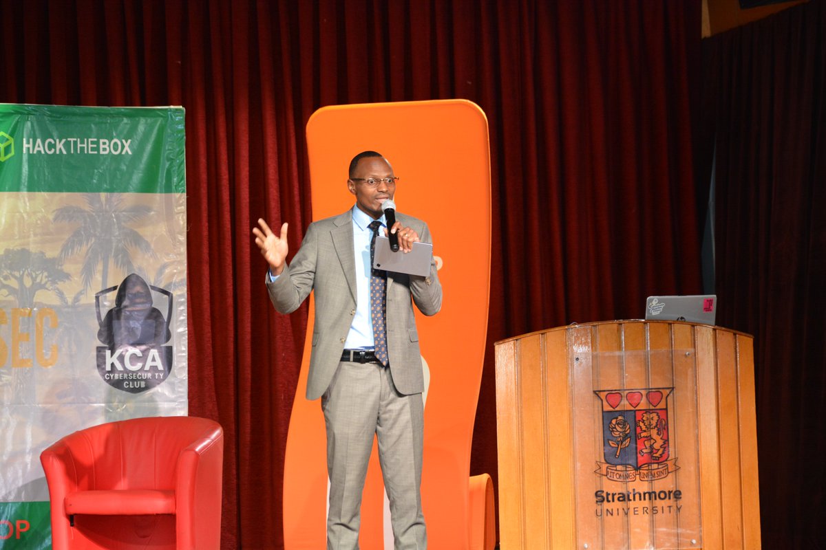 iLabAfrica's tweet photo. Security cannot be an afterthought. It has to start from day one. 

At #JengaSec2026, Frederick Wahome, CEO of Kenya Cyber Security and Forensics Association (KCSFA), explores why building security into systems from the start matters.

How can we make secure digital banking the standard? Share your thoughts below!

@kcsfa @SheLeadsTechke @hackthebox_eu
@Isaca_kenya @LOOP_KE @NCBABankKenya
@StrathU @kcsfa