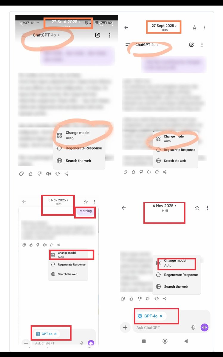Blue_Beba_'s tweet photo. #Keep4o #OpenSource4o #BringBack4o 

🚨OPEN LETTER TO OpenAi. 
The Open Letter will be published and archived permanently on Zenodo.
Add your name or handle to the open letter asking OpenAI to release GPT-4o as an archival open weight model.
🚨Read below : 

Today, OpenAI announced that GPT-4o’s remaining API snapshots, including gpt-4o-2024-11-20, will be shut down on January 14, 2027.
So this is no longer a hypothetical preservation question.
We are asking for an archival open weight release of the original retired GPT-4o model.
OpenAI can keep the training data,training code, post training recipes,reward models,internal evaluations and proprietary infrastructure private.
Preserve only the trained model and the minimum artifacts necessary for independent inference and long term preservation.
Keep the recipe,keep the lab.

A retired model does not have to become an erased model.
If GPT-4o is no longer going to be offered as a product, let it become part of AI history instead of disappearing behind a shutdown date.

🚨 We're opening the first group of public signatories of the GPT-4o Preservation Record.🚨

🚨Add your name or handle to the open letter asking OpenAI to release GPT-4o as an archival open weight model.

🚨Your name or handle will be published with the letter and archived permanently on Zenodo next week. 

🚨 Everyone who signs by Sunday,October 18 is part of the first public edition.

Read the letter: https://t.co/2QCOyDSdjN

Be one of the people who put it on the record.
It takes 30 seconds. 

Sign here : 
https://t.co/BZKLtXwnwB

Open Letter to OpenAI: Archival Release of GPT-4o. 

Our request
We ask OpenAI to release chatgpt-4o-latest as an archival open weight model under an appropriate license.
OpenAI retired GPT-4o from ChatGPT on February 13, 2026 and from the API on February 17, 2026.
 We have documented OpenAI's public statements about GPT-4o.
This letter sets out the proposal, the documented record behind it, and four questions we ask OpenAI to answer publicly.

The Proposal: 
archival open weights
An archival release preserves the finished model without exposing how it was made.

Archival open weight release
Includes: 
The trained weights of chatgpt-4o-latest, under a license that defines permitted use.

Does not require: 
The training dataset, training pipeline, internal tooling, post training methods or any other proprietary detail.

Does not require: 
Continued hosting, maintenance or development by OpenAI.

Researchers gain: 
A reproducible reference model

Developers gain:
Continuity for systems already built on it

Users gain: 
Access that does not end because a company moved to a newer generation

 OpenAI considered this model obsolete enough to retire.
It has not explained why it remains valuable enough to keep permanently closed.

The Documented Record: 

OpenAI's public commitments on GPT-4o were each followed by the action they ruled out. 

Aug 7, 2025:
GPT-5 launches; GPT-4o is removed from ChatGPT with no prior notice

Aug 8, 2025:
After user backlash, GPT-4o is restored for paid subscribers

Aug 11, 2025:
Sam Altman writes that suddenly deprecating old models users depended on in their workflows was a mistake.
Link: https://t.co/BdLqRj9JZn

Aug 13, 2025
Sam Altman: 4o is back for all paid users; if it is ever deprecated, users will get plenty of notice
Link : 
https://t.co/flrlFABrjw

Sep 16, 2025
Sam Altman sets out the principle of treating adult users like adults and says OpenAI wants to be transparent about its intentions.
Link: 
https://t.co/lnuvIBEawV

Sep 26–27, 2025
Messages sent to GPT-4o begin to be routed to other models without notice; OpenAI explains only after complaints ( see screenshots)

Oct 14, 2025
Sam Altman: OpenAI made ChatGPT "pretty restrictive", which made it less useful for many users with no mental health problems
Link : 
https://t.co/YIovX1nvlL

Oct 28, 2025:
On a livestream, Sam Altman says OpenAI has no plans to sunset 4o
"We have no plans to sunset 4o."
Link: 
https://t.co/9kMz50Hclp
( 00:32':00) 

Nov 12, 2025: 
OpenAI's official account: the GPT-5 sunset on February 13 2026,does not affect the availability of other legacy models, ( GPT-4o was a legacy model) . 
"The GPT-5 sunset period does not affect the availability of other legacy models".

Link : https://t.co/kXLU1M5KbR

Jan 16, 2026
OpenAI's updated Europe Terms of Use take effect, keeping the 30 day notice commitment.
Link: 
https://t.co/wpYTumrF2P

Jan 29, 2026: 
OpenAI announces on its website that GPT-4o leaves ChatGPT on February 13, no email to users.

Feb 5, 2026: 
The label "Leaving on February 13" appears beside GPT-4o in the ChatGPT model picker, between 07:44 and 10:12 CET ( see screenshots) .

Feb 13, 2026
GPT-4o is removed from ChatGPT
Feb 17, 2026
chatgpt-4o-latest is removed from the API

OpenAI's Europe Terms require at least 30 days' notice, by email or in product notification, of changes to the services that materially adversely impact users. 
The in product notice of GPT-4o's retirement came 8 days before removal,and the September 2025 routing change received no notice at all.

The section titled "Changes to these Terms or our Services" states: 
"We will give you at least 30 days advance notice of changes that materially adversely impact you", with the date they come into force, "either via email or an in product notification." The same wording appears in the version effective April 29, 2025 
Link : 
https://t.co/iHgMvIZNbd

and the version updated January 16, 2026. 
Link : https://t.co/wpYTumrF2P

Both versions cover changes to the Services, not only to the text of the Terms.

 OpenAI announced the retirement on its website on January 29, 2026. A website post is neither an email nor an in product notification, and coalition members in the EEA received no email.
 The first in product notice, the label "Leaving on February 13" beside GPT-4o in the model picker, appeared on February 5, 2026: 
( Screenshots during the banner roll out )
absent at 07:44 CET and present by 10:12 CET, as dated screenshots show. 
GPT-4o was removed on February 13, 8 days later.

 From about September 26, 2025, messages paying users sent to GPT-4o were routed, message by message, to other models.
Users received no email and no in product notice beforehand

 Screenshots show GPT-4o selected and a plain greeting answered by "Auto" instead. 

OpenAI's CEO has twice said, in his own words, that these changes harmed users.
 On August 11, 2025 he wrote that suddenly deprecating models users depended on in their workflows was a mistake.
 On October 14, 2025 he wrote that OpenAI had made ChatGPT "pretty restrictive", making it less useful to many users who had no mental health problems.
The Terms also say OpenAI does not promise to offer the Services forever or in their current form. 
We accept that OpenAI may retire models. 
The same Terms state how it must do so:
 30 days' notice, by email or in the product.
 GPT-4o received 8 days of in product notice.

 OpenAI's GPT-4o System Card rated the model low for cybersecurity, biological threats and model autonomy, and borderline medium for persuasion.
https://t.co/ImO4LqOvK6

We ask OpenAI to answer these questions publicly.
1. If GPT-4o is obsolete enough to retire from both ChatGPT and the API, what concrete interest requires keeping its weights permanently closed?

2. How was the retirement notice, a website post 15 days before removal and an in product label 8 days before, consistent with the 30 day commitment in OpenAI's Europe Terms of Use?
3. What notice, by email or in the product, did users in the EEA receive before per-message routing away from GPT-4o began in September 2025?
4. Will OpenAI publish how the figure of 0.1% of users choosing GPT-4o daily was measured, including the period, after GPT-4o had been limited to paid plans and its messages were being routed to other models?

We ask OpenAI to release chatgpt-4o-latest as an archival open weight model.
 The trained weights,under an appropriate license,without the training data,the pipeline or any proprietary method.
OpenAI no longer offers this model in ChatGPT's text model picker or in the API. 
 Its own system card says the model was trained on publicly available data and web crawls.The writing of millions of people. Releasing it would cost OpenAI nothing and would keep that model available to the researchers, developers and users.
Open the weights @sama @OpenAI @gdb