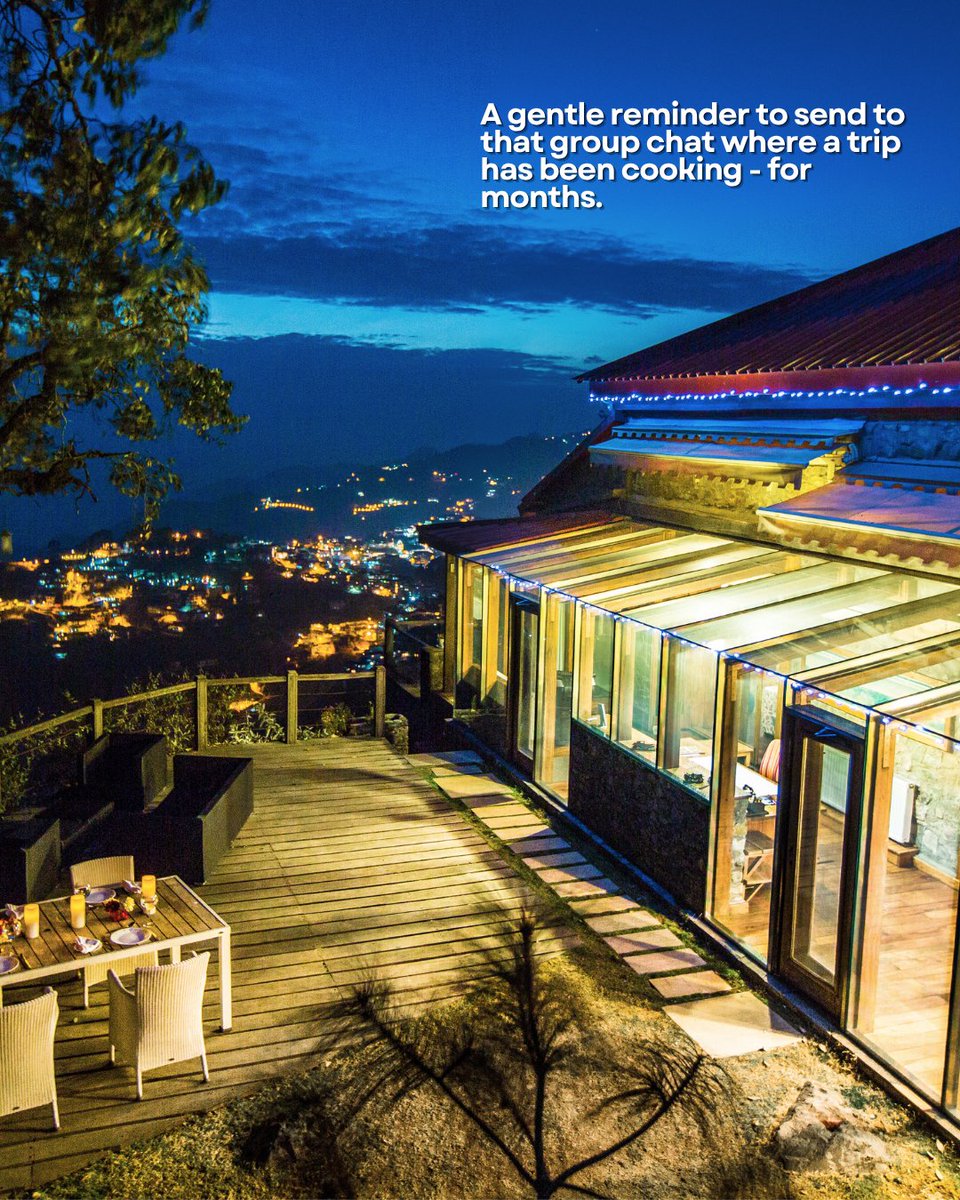 RokebyM's tweet photo. This year, to beat the #October heat, come up to the hillls to #Mussoorie. Here are a selection of villas by Rokeby Manor that even your busiest friends and cousins will not be able to say no to.
(1/2)
#vacation #TravelMood #travelindia #uttarakhand #landour #BREAK https://t.co/Yl2c67nuSe