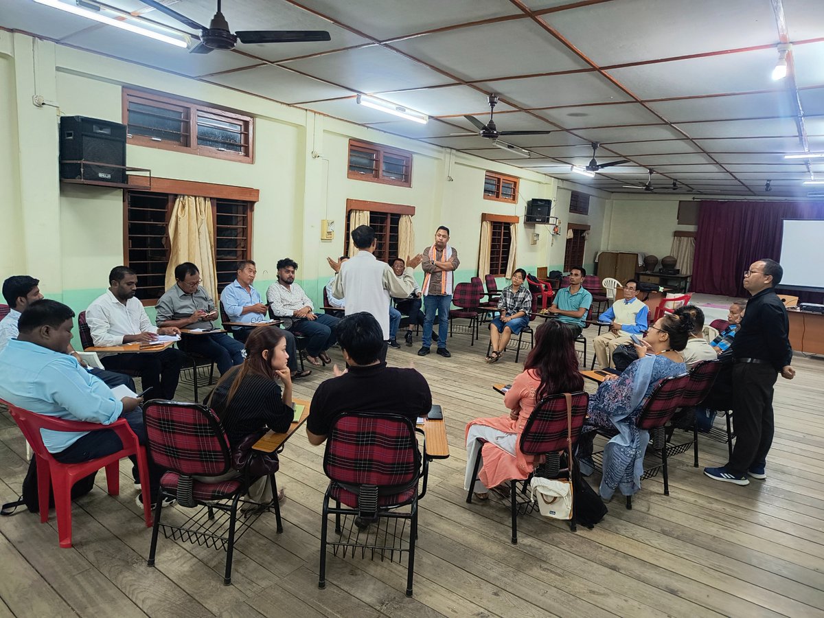 GLFIndia's tweet photo. Green Leaf Foundation, Gossaigaon participated in the 3-Day Niranthara Northeast Fundraising Training (NNE2) organised by RNBA &amp; Dhwani Foundation, held from 6–8 October 2026 in Imphal, Manipur. https://t.co/Clc8AWcNFZ