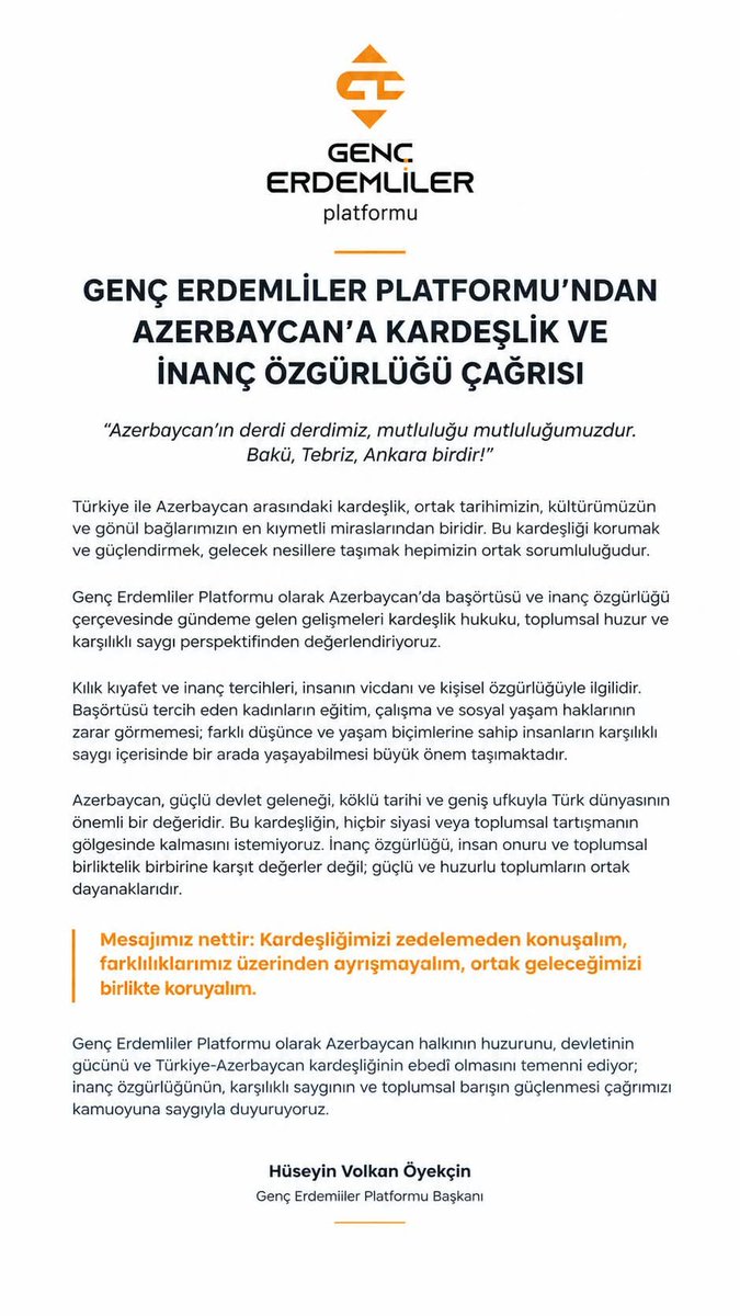 PlatformuGenc's tweet photo. #AzerbaycandaBasörtüsüZulmü  hakkında.. https://t.co/dxBQR1YnO1