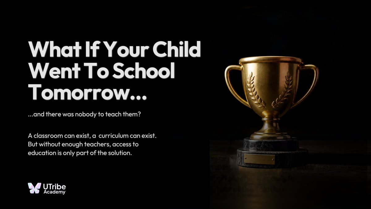 UtribeOne's tweet photo. 🤖 We often imagine the future of education through AI, digital platforms and new technology.

But education is still deeply human. 👩‍🏫

Technology can expand access and support teachers. It can’t replace understanding when a learner is struggling, adapting an explanation or creating human connection.

The better question isn’t “Will technology replace teachers?”

It’s: “How can technology help teachers do what technology alone cannot?” 📚

#UTribe #FutureOfEducation