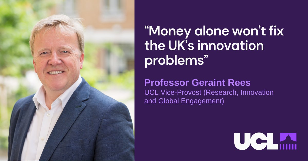 UCLEnterprise's tweet photo. Funding alone is not enough to help innovation succeed.

Writing for Research Agenda, @profgeraintrees and James Coe argue that innovators also need confidence that there will be demand for new technologies and solutions.

Read the full article: https://t.co/omoLW5KePs https://t.co/SnXKEX7D0J