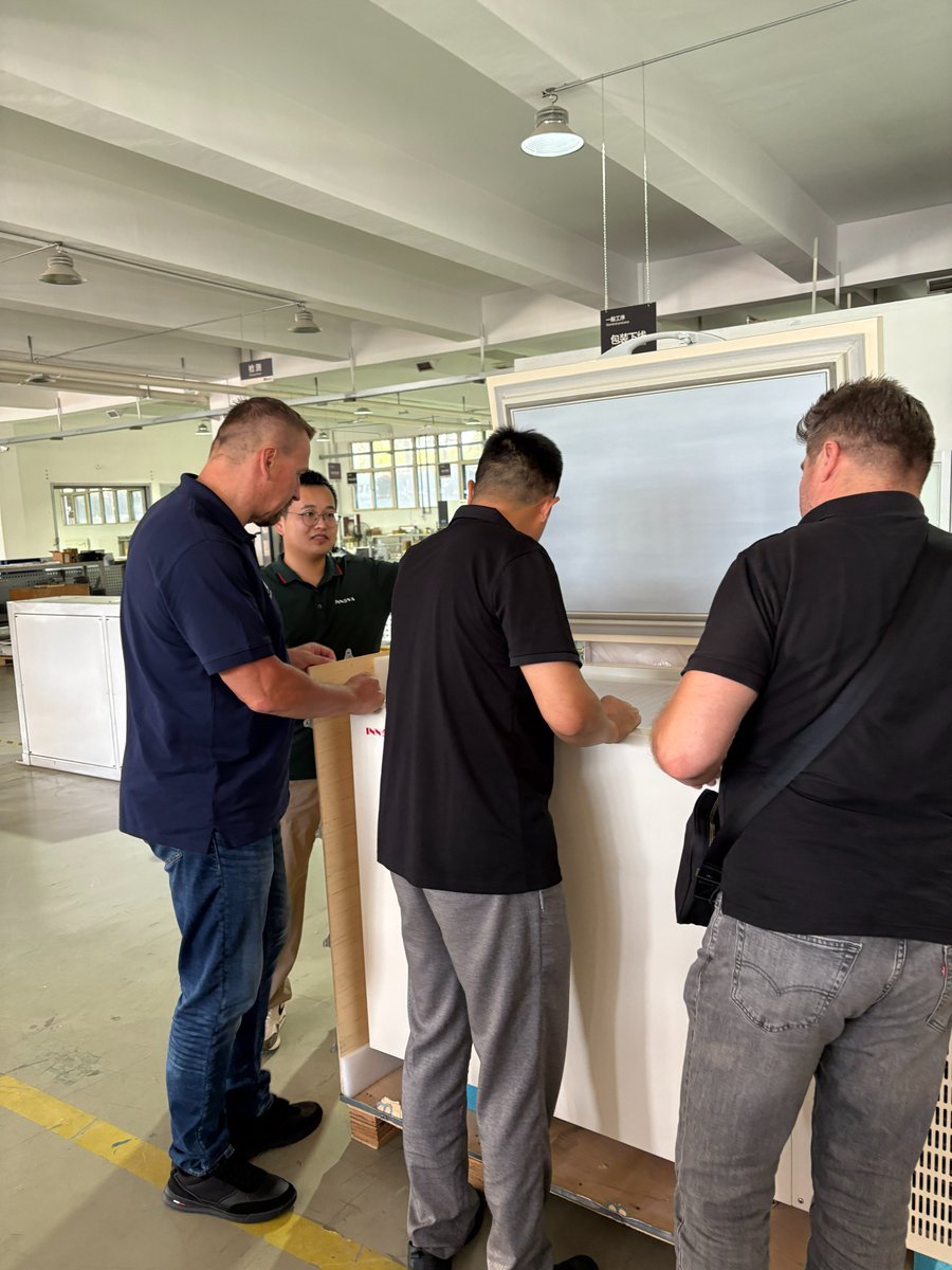 InnovaBioTech's tweet photo. Trained a customer’s team on dozens of INNOVA -86°C Dual Cooling ULT freezers today. ❄️ Touchscreen, alarms, daily checks—covered. Ready for sample storage. ✅
#INNOVA #ULTFreezer #LabEquipment #ColdStorage https://t.co/IeUVXQgIJc