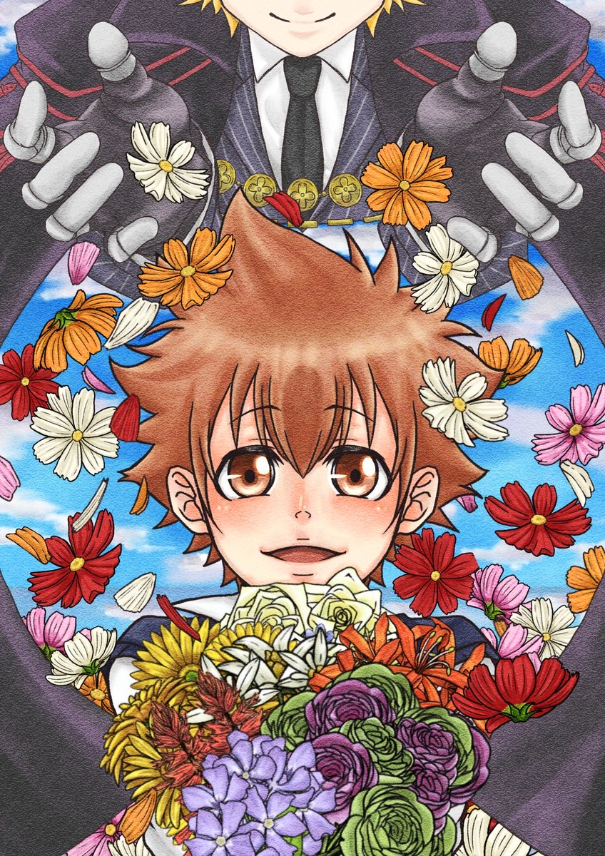 yu_801senyo_39's tweet photo. コスモスの花言葉は【調和】

ピンク：乙女の純潔、純潔
白：優美、純潔、美麗
赤：愛情、調和、情熱、乙女の愛情
オレンジ：野生の美しさ、自然美、幼い美しさ

#沢田綱吉生誕祭2026
#沢田綱吉誕生祭2026 https://t.co/huXIpudJFS