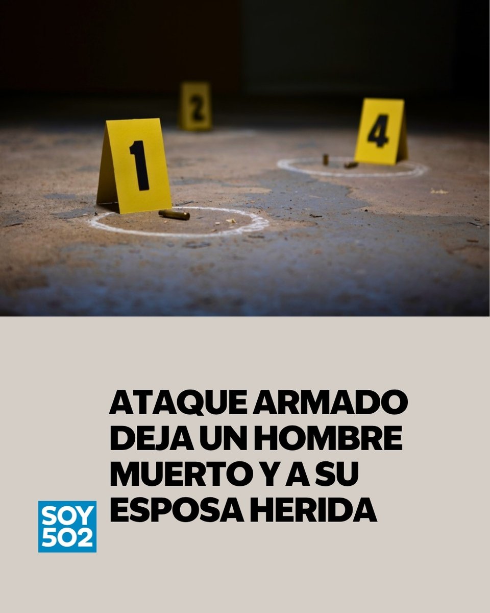 Pareja es atacada a tiros afuera de una plaza comercial