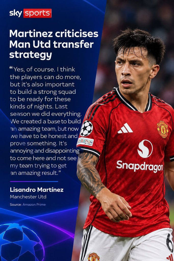 FullTimeX_'s tweet photo. 🚨🗣️ Paul Scholes on Lisandro Martinez criticizing the Manchester united board:

"For me he is brave and wants the best for this club because if he doesn't wants to win with united, He wouldn't have criticized them on air"

"Some former united players are saying he was wrong to do that but, these former united players don't really care about the club because how can you see what is going on and tell a player that He is wrong to criticize the owners and management"

"Lisandro Martinez has shown how brave he is and I will forever respect him for that"