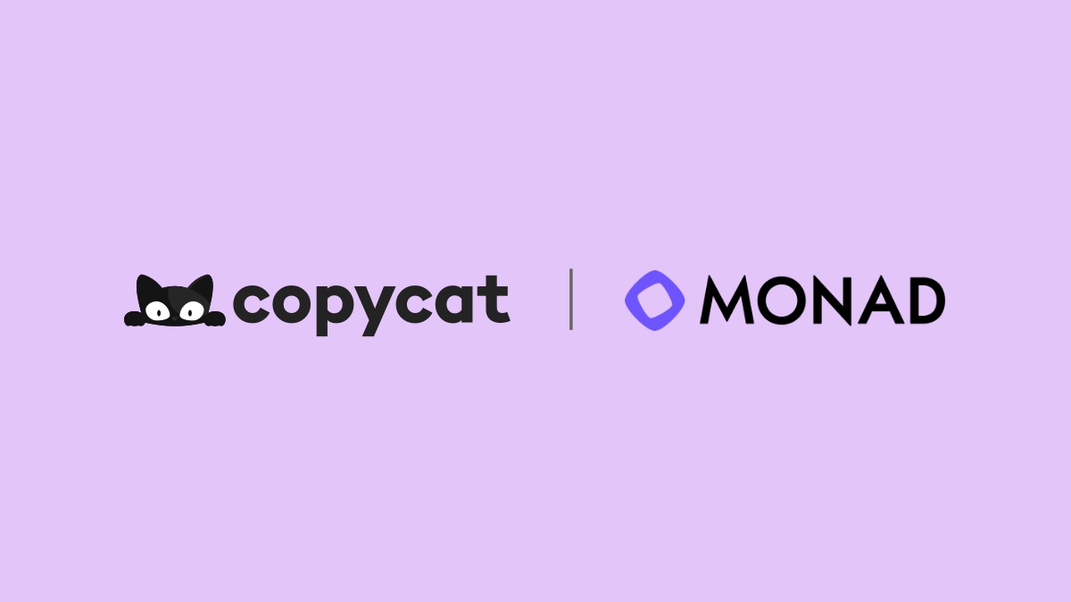 copycatnow's tweet photo. Copycat traders can now trade on @monad 

One app. Many markets. 🐈‍⬛ https://t.co/tgM5KJ67Gh