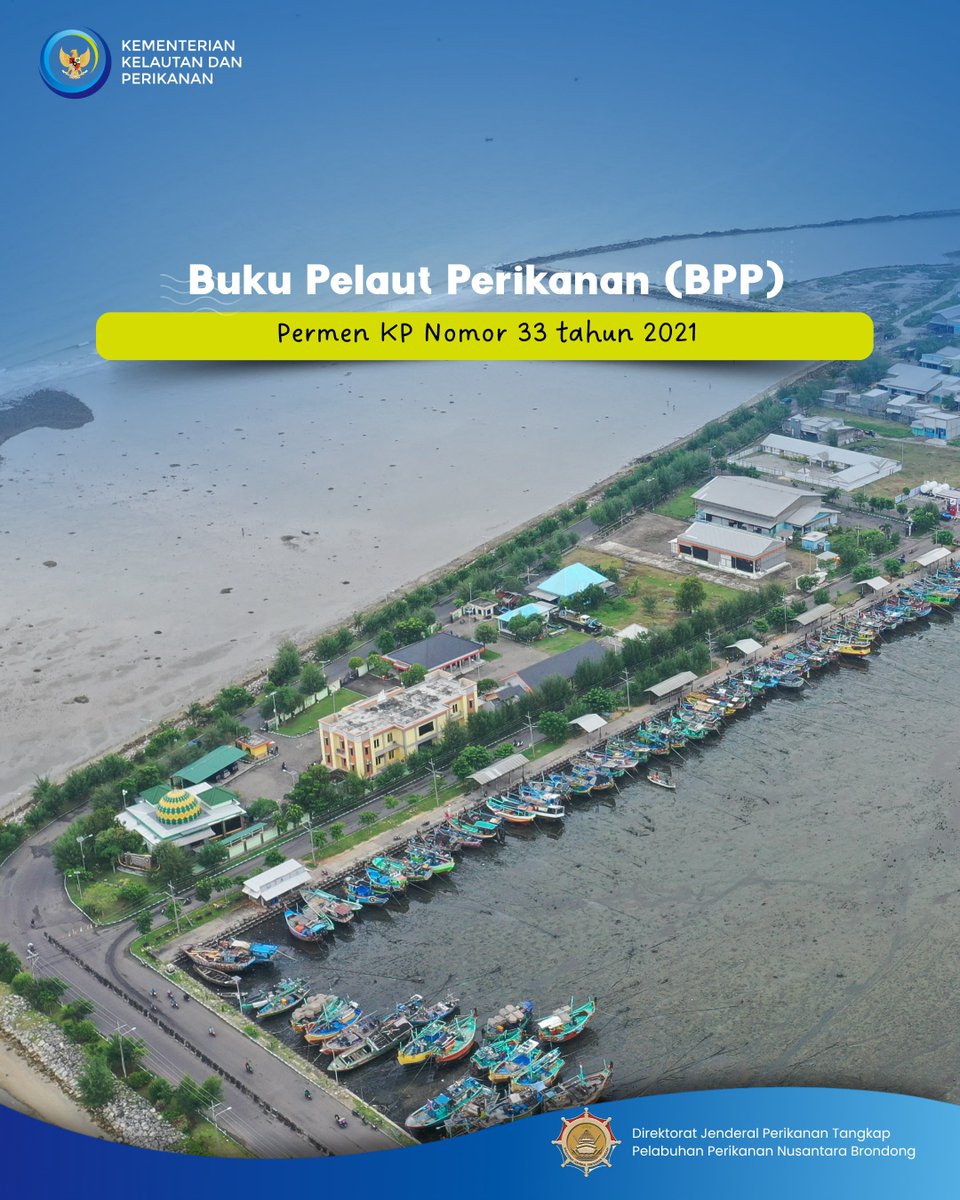PPN_Brondong's tweet photo. Punya kapal perikanan >30 GT? Pasang surut di laut wajib berbekal Buku Pelaut Perikanan (BPP)!
BPP diterbitkan oleh Ditjen Perikanan Tangkap, berlaku 5 tahun, dan mencatat masa layar Anda secara resmi. Pastikan BPP Anda selalu aktif demi kelancaran operasional!
#KKPGOID #DJPT https://t.co/hQ7F00EBy8