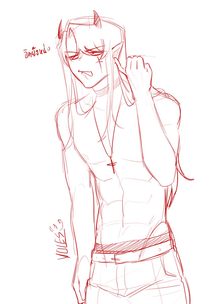 VOLESFOX's tweet photo. วาดเล่นๆๆ https://t.co/u0mJoSpK5w