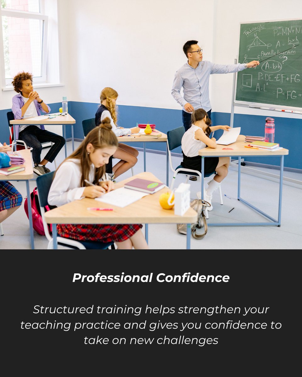 49thirtytwo's tweet photo. Teaching is a profession built on continuous learning 👏

Whether you're looking to teach in an international school, progress into leadership or strengthen your classroom practice, investing in professional development can help you move forward 

#TeacherDevelopment #PGCE #QTS https://t.co/IsJ3WqXeaE