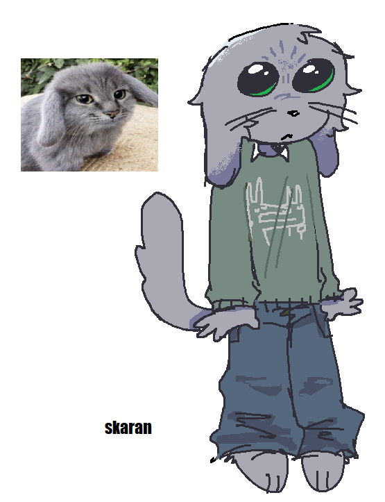 skarann_'s tweet photo. cabbit thing https://t.co/IwAEGFpL6F