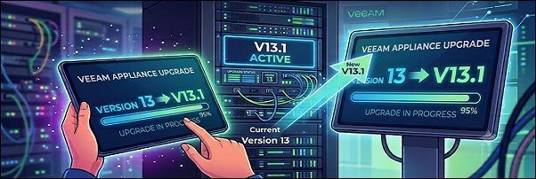 NoLabNoPartY's tweet photo. [ Post ] Veeam Appliance 13.1 upgrade procedure
 https://t.co/6fz9AuNxeO #veeam #backup #upgrade #appliance https://t.co/HoCZfzmwAi