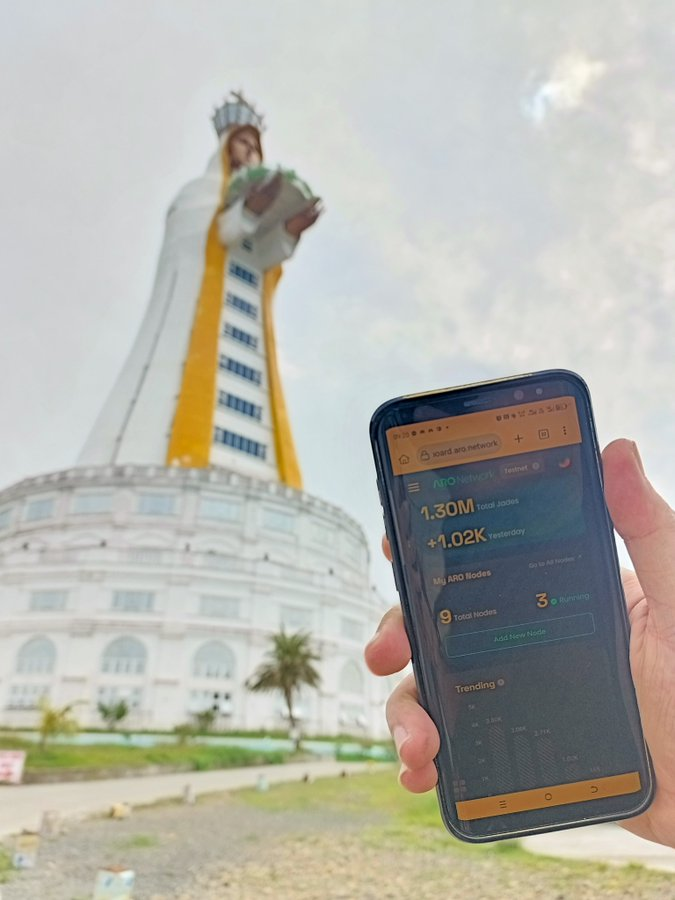 AroNetwork tweet picture