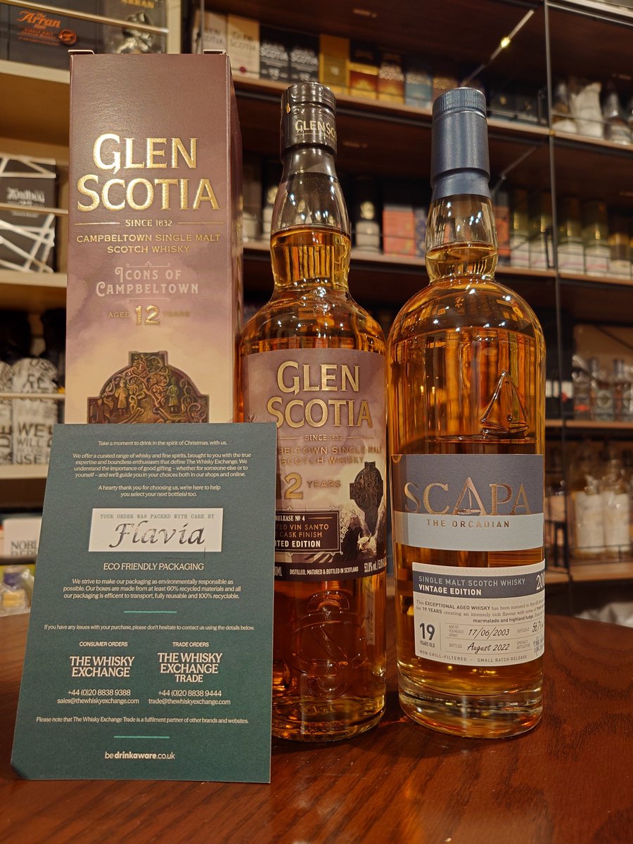BlackstoneGuild's tweet photo. #TWE さんで
SCAPA19y Exclusive toTWE
GlenScotia12y IconsofCampbelltownNo.4

誰かからどこかから🤶Xmascard🎄もらうな���ざぁ久しぶり☺️いいね✨
丁寧な梱包をしてくれたフラビアさんもありがとう✨
Thank you⤴️ https://t.co/vNtxFvg69i