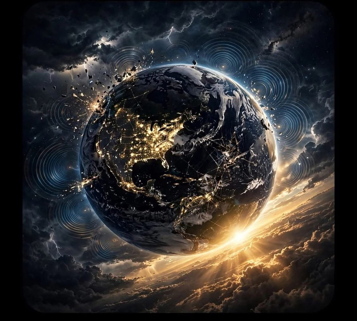 PaulGoldEagle's tweet photo. ALERT: WE HAVE ENTERED THE DECISIVE PHASE!

As of today we are officially in the most delicate and important phase of the great change. From every corner of the planet the same reports are coming in: simultaneous power blackouts, blocked banking systems and sudden military movements. This is not a coincidence.

🚨 The EBS is about to activate. It's a matter of hours for the global communications blackout. During the blackout, information of vital importance will be broadcast worldwide. According to inside sources, right now high-level arrests are underway against figures considered untouchable until yesterday.

💥 Quantum System Active: The power bases of the elite have been isolated. Access denied to their occult networks, hidden assets frozen, secret archives and funds blocked. The old world is imploding before our eyes.

🔒 Stay safe: While operations are underway on multiple fronts, the instruction for all civilians is to stay home and avoid travel. Stay calm and have faith in the plan. What looks like disorder is actually the necessary storm for the final liberation.

🌍 Nothing will ever be the same: We are entering a new era of freedom, justice and abundance. Technologies hidden for decades, a new redistribution of wealth and truths that will forever change human history are about to be revealed.

📡 KEEP YOUR EYES OPEN. STAY STRONG. WHAT IS COMING IS UNSTOPPABLE!