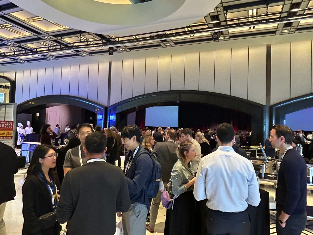intskeletal's tweet photo. #ISS2026 Welcome Reception! https://t.co/XbybvqkT7p