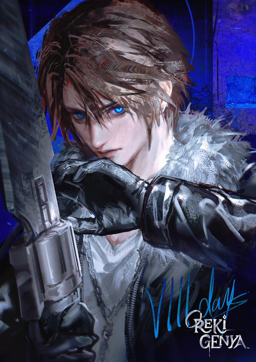 Genki_JPN's tweet photo. Final Fantasy Resonance 8 day countdown Squall art!

Art by @OrekiGenya https://t.co/2rKdlfIvEf