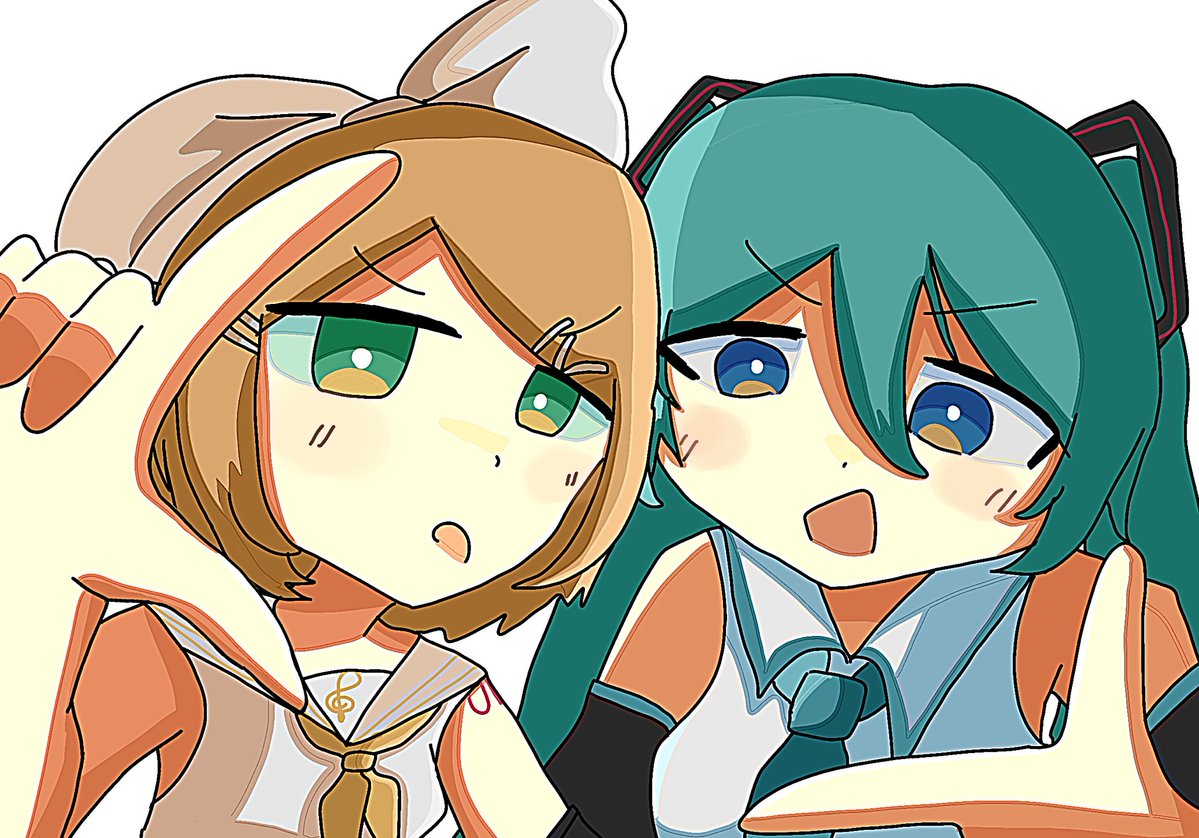 mirukurage29's tweet photo. #VOCALOID #初音ミク #鏡音リン https://t.co/WJRlNG2j44