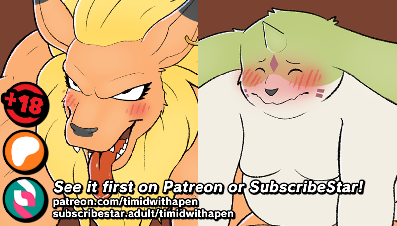 TimidPen's tweet photo. Leomon's New Plaything 2 - (Teaser) https://t.co/keKCk4shOB