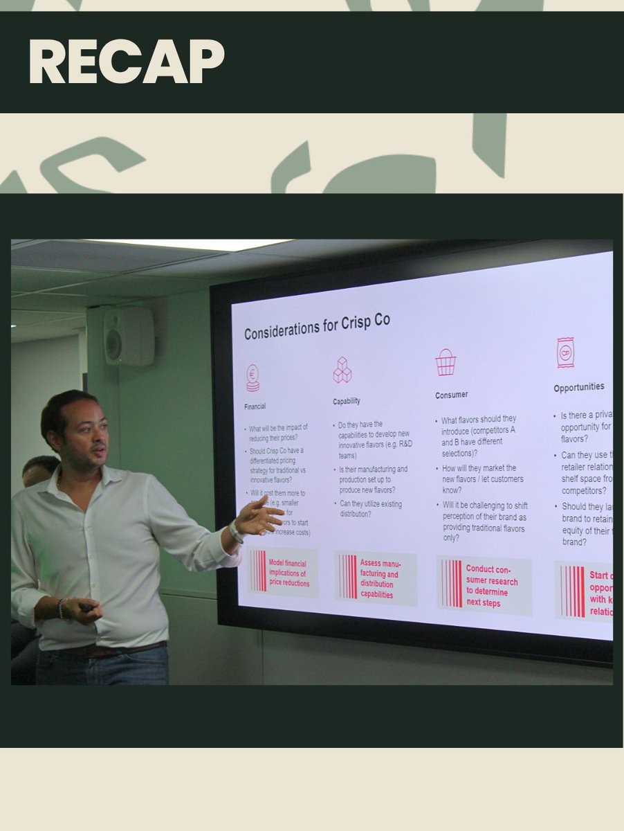 saudikcl's tweet photo. Bain Middle East: Crack the Case at KCL ✔️
Thank you to the Bain team for a hands-on case walkthrough, and to every GCC student who joined us.
More to come
#CrackTheCase #BainAndCompany https://t.co/w6w2JlFN8M