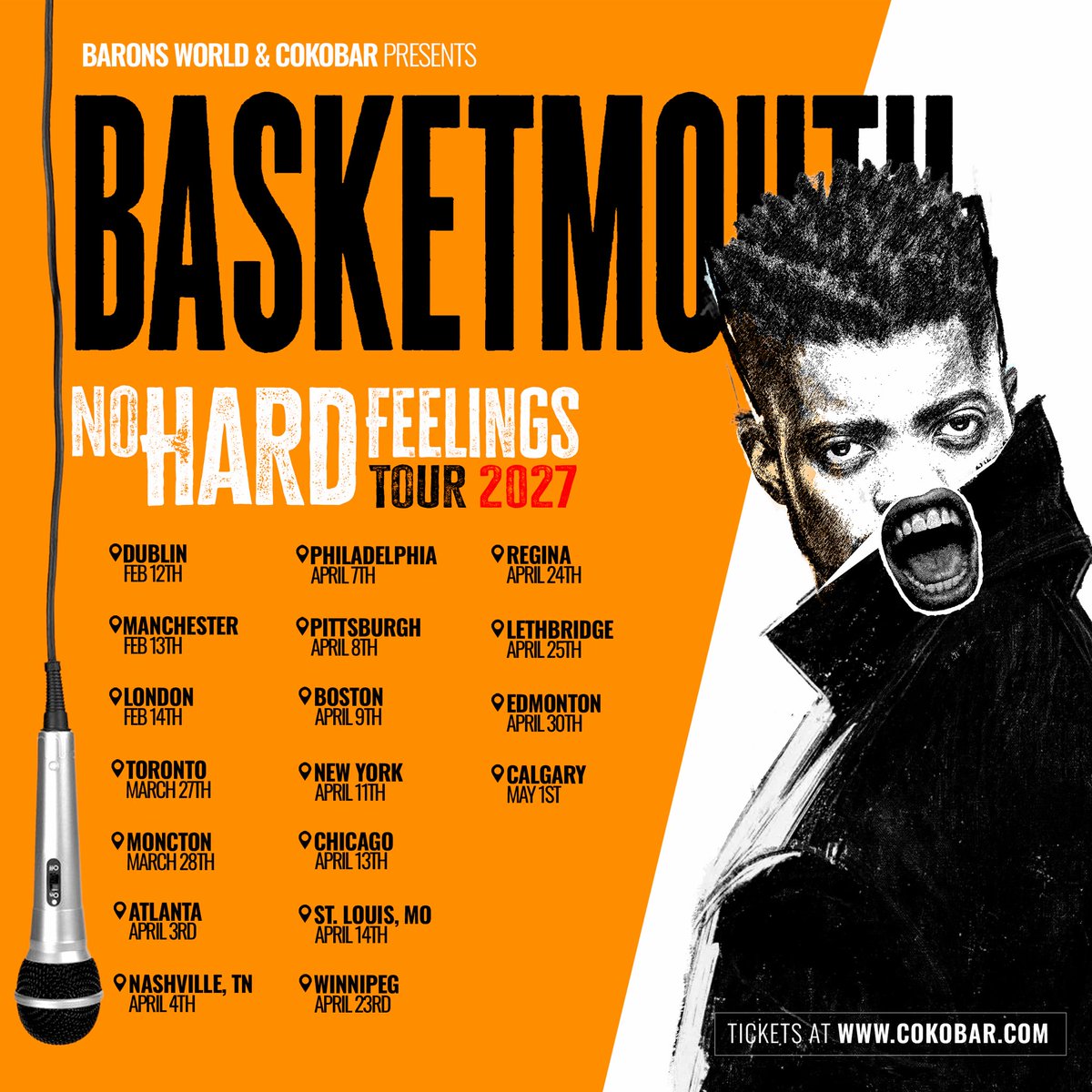 basket_mouth's tweet photo. Please don’t come to the show with your feelings. Thank you. 

Tickets now @ https://t.co/rfbWFBSFRm https://t.co/44UfD87pP0