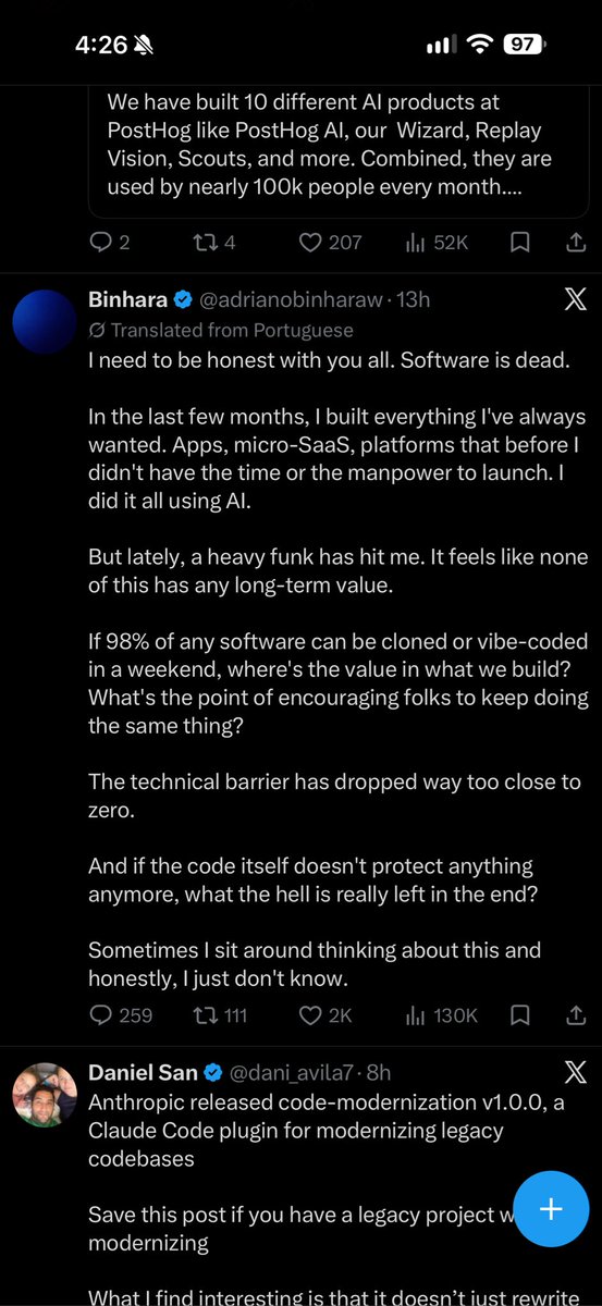 shockbirds's tweet photo. Back to back lol what is this platform &amp; why are these bots propagating the software is dead bs? @grok https://t.co/BI8IxX5Yvn