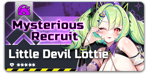 ArkRecodeEN's tweet photo. Mysterious Recruit - Little Devil Lottie
[Event Time] Oct 14th 06:00 - Nov 4th 00:00 (UTC+0)

During the event, the chance of Recruiting Member Little Devil Lottie in the Little Devil Lottie Mysterious Recruitment is greatly increased!
#ArkReCode #EROLABS https://t.co/s1fBHRSqwT