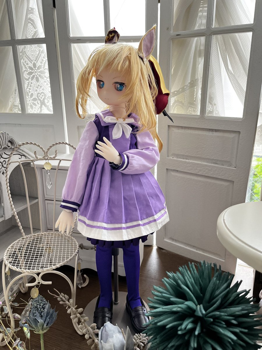 LiraCanopus's tweet photo. タグお借りします(❁ᴗ͈ˬᴗ͈)

デュランダル嬢お披露目です✨️✨️

反省点はいっぱいあって…
ポニテはもう１回作り直します
なんかこう…もっと上手くできそうな気がする笑

かわいい"(∩>ω<∩)"

#トレセン学園ドール部
#デュランダル
#ウマ娘 https://t.co/a6hvirKSpF
