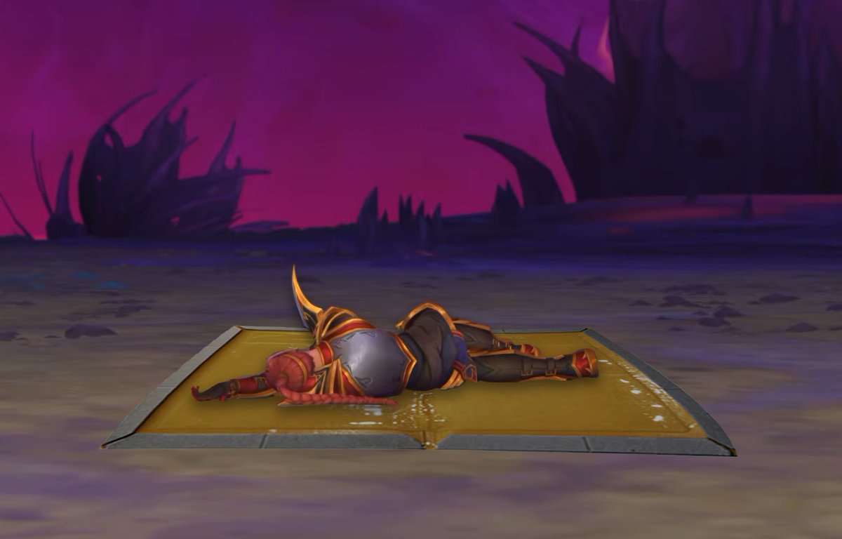 valarynn's tweet photo. lady liadrin dying in a glue trap https://t.co/Li7xGyVGjm