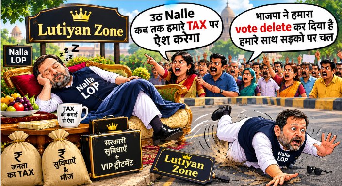 Robin_AAP's tweet photo. @Rashmipal29 @AamAadmiParty @INCIndia आंटी
रो क्यूँ रही हो ऐसे तो #CongRSS रोती h हाय रे हमारे वोट काट लिए रे 🤣🤣
आंदोलन का कुछ भी हो पर जनता ने नल्ले LOP को सडको पर ला दिया h, जनता के TAX पर बहुत मौज ले रहा था लुटियन मे
पप्पू को 18 से वोट चोरी का पता h लेकिन बजाय विरोध करने के हमेशा INDIA allies को कमजोर किया https://t.co/4WuWvmn2LK