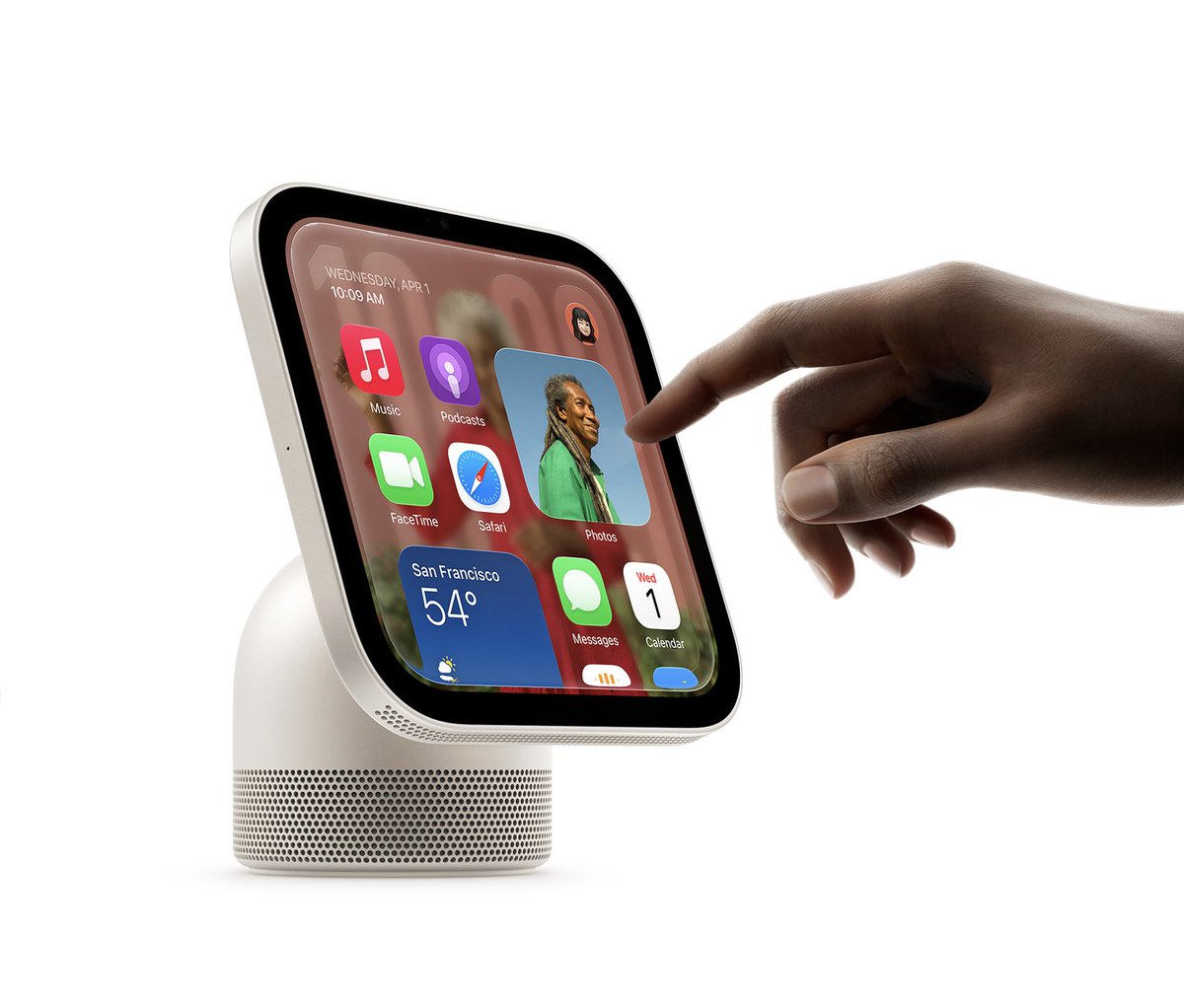 doompler's tweet photo. Apple представила найдорожчу в Україні фоторамку HomeView. Ех, славнозвісний їх ШІ ніц не працює у нас. https://t.co/4iWV1LXLTH