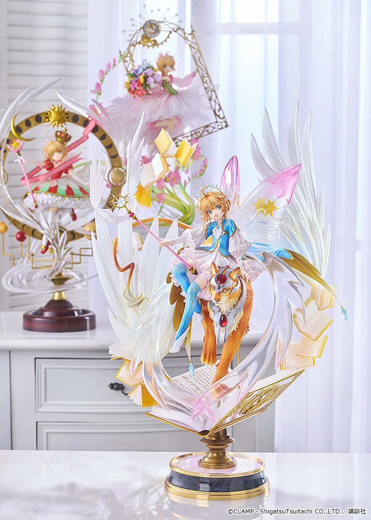 gsc_kahotan's tweet photo. ￣￣￣￣￣￣￣￣￣￣￣￣
G.S.Collection [SC] 
木之本桜 My First Sparkle
＿＿＿＿＿＿＿＿＿＿＿＿
>> https://t.co/XKRGQ2frb2

#CLAMP×#グッスマ の周年コラボ企画🌸
造形・彩色技術の限りを尽くした至高のアニバーサリーフィギュアをぜひお手元へ✨

#カードキャプターさくら #ccsakura https://t.co/NijiNuNJsB