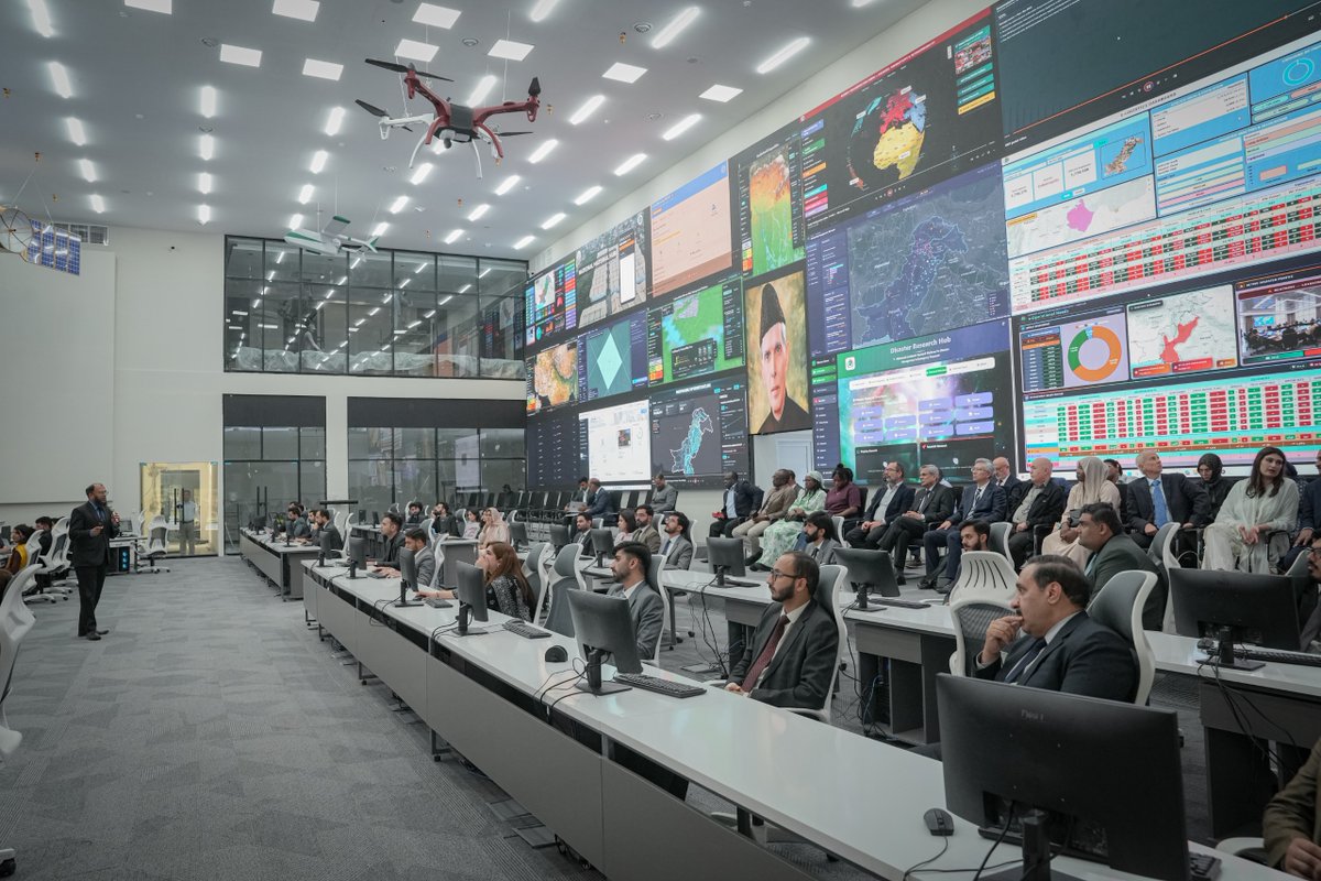 ndmapk's tweet photo. International Delegates Visit NDMA’s National Emergencies Operation Centre (NEOC) https://t.co/FiWbZLt99k