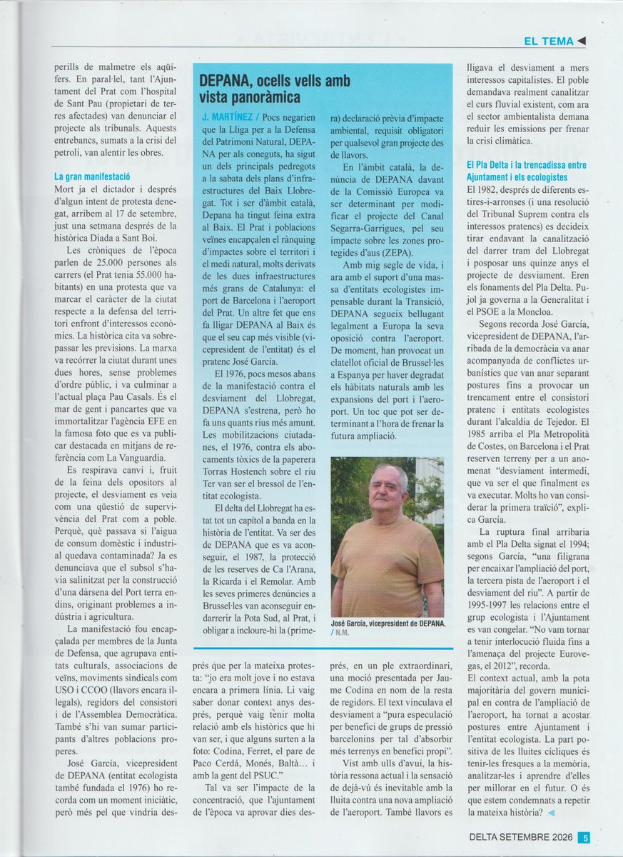DEPANA's tweet photo. 🌿 Aquí us compartim els articles d’aquest mes sobre aquella manifestació i la relació de DEPANA amb el Delta, amb fotografies que en documenten la història. https://t.co/M2nXsNhGjx