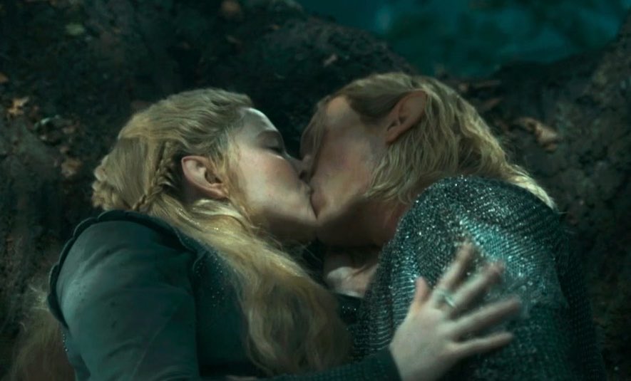 CELEDRIELSTAR's tweet photo. celedriel is about to be the first elven couple we ever see kiss in live action 🙂‍↕️ https://t.co/CRixBV7M2q