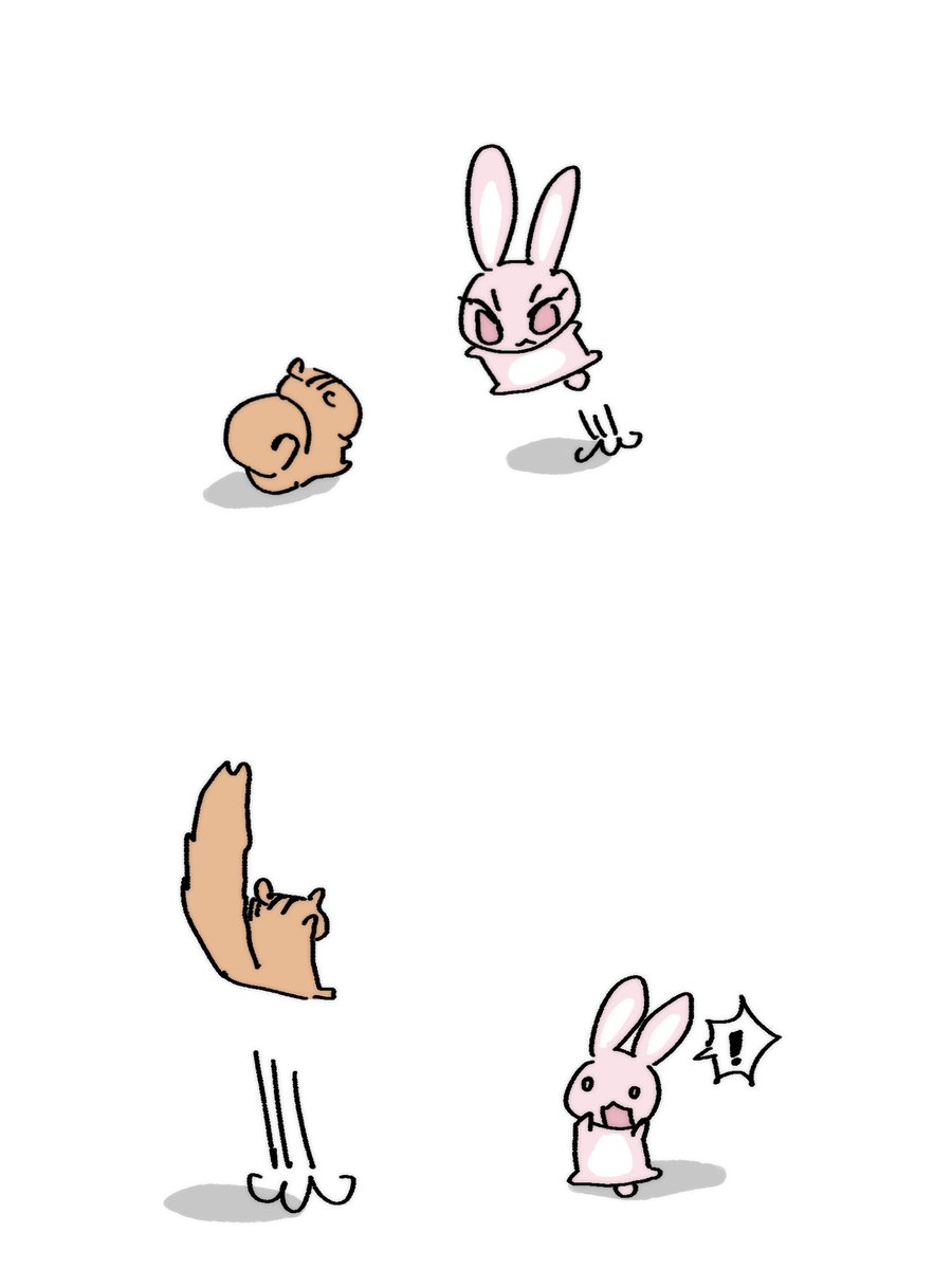 pshkhj_lv's tweet photo. 🐰🐿️ https://t.co/5TLrepZGgk