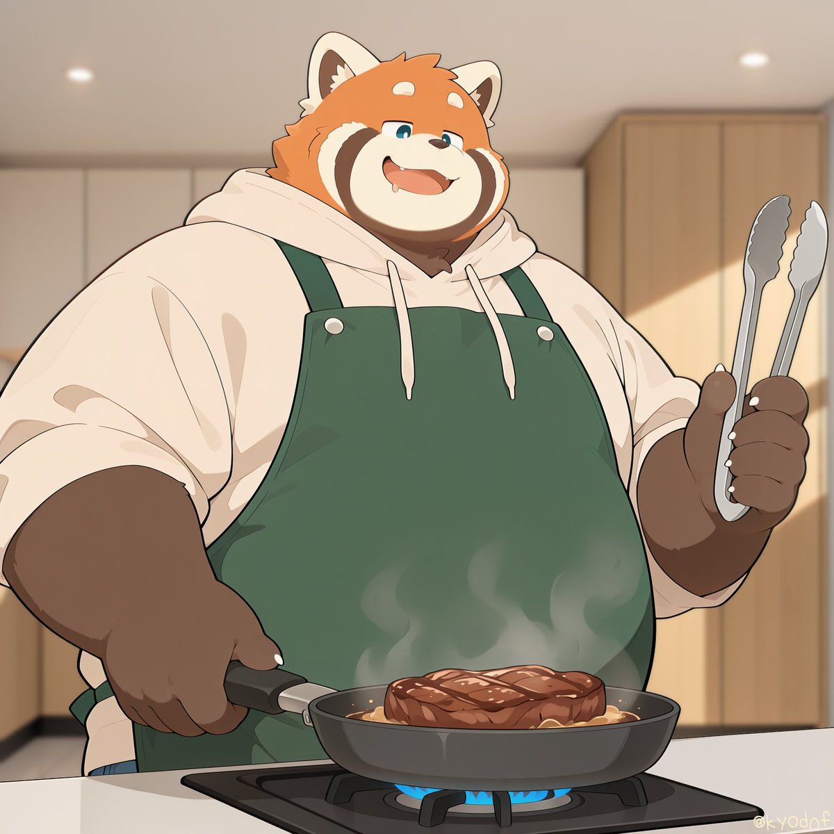 kyodnf's tweet photo. Trying cooking Steak !🥩 https://t.co/Q16ZeeqCnU