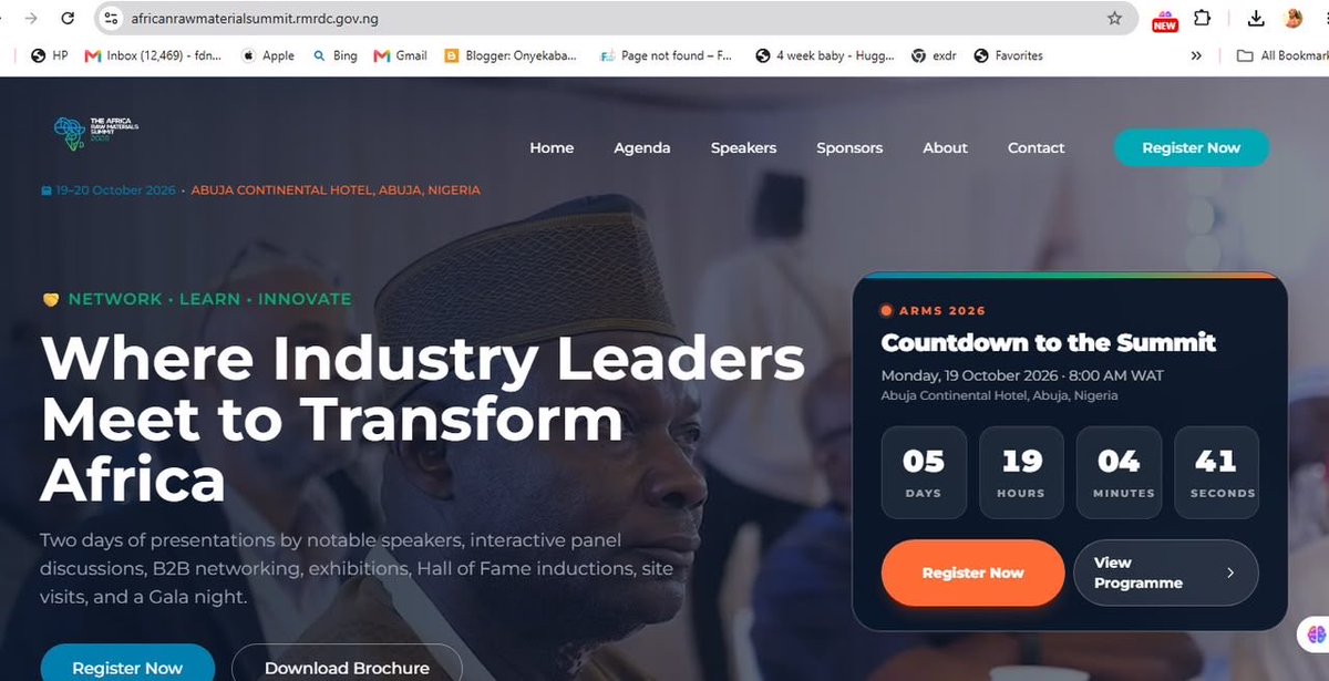 Official_RMRDC's tweet photo. Together, we can transform Africa into what it is truly meant to be. See you at the ARMS2026
#ARMS2026 #rmrdc #AfricanIndustrialisation #ValueAddition #AfricaRising https://t.co/spWzPRllPO