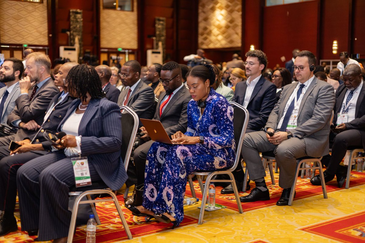 ARCapacity's tweet photo. H.E. @MosesVilakati, AU Commissioner (ARBE), urged governments &amp; partners to move from commitments to implementation. With limited time remaining to achieve the Sendai Framework’s goals, he emphasised the need for strong governance and strategic investment ahead of disasters https://t.co/7dqGd49kxX