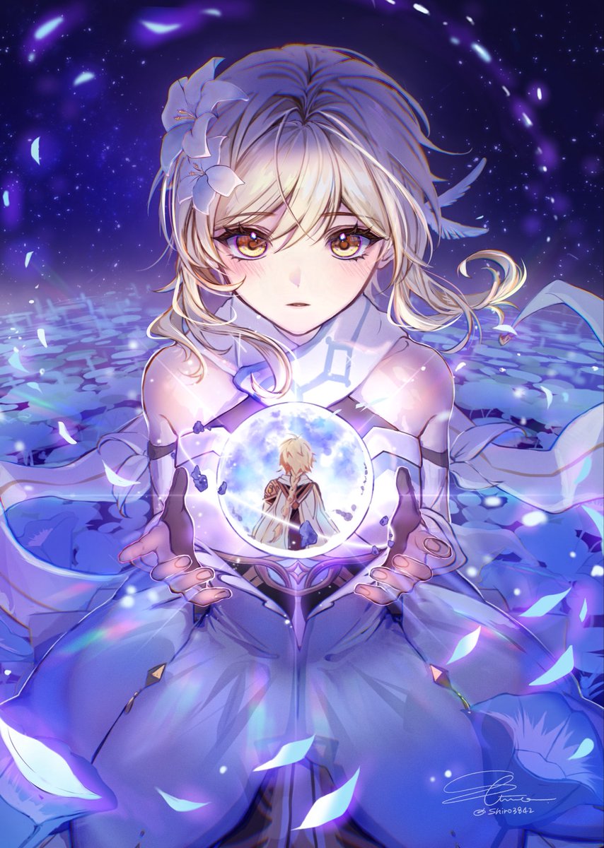 shiro3842's tweet photo. 蛍 / Lumine 
#原神 #GenshinImpact https://t.co/tbbL3gow0U